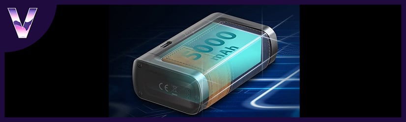 autonomie de 5000 mAh